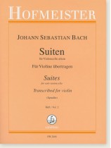 Bach Suiten für Violoncello allein für Violine übertragen Heft 2 Bach Suiten für Violoncello allein für Violine übertragen Heft 2