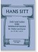 Hans Sitt Zwei Fantasien über Weihnachtslieder für Violine und Klavier Op. 74, Nr. 1 und 3