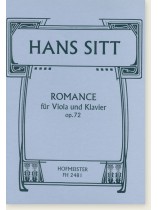 Hans Sitt Romance für Viola und Klavier Op. 72 Hans Sitt Romance für Viola und Klavier Op. 72