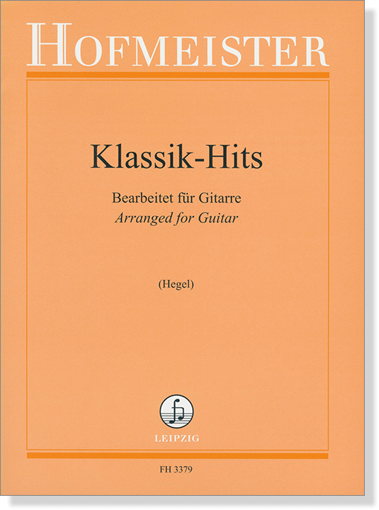 Klassik-Hits Arranged for Guitar