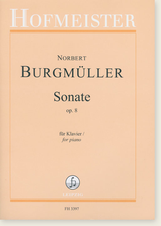 Burgmüller Sonate Op. 8 for Piano
