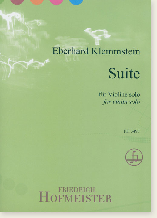 Eberhard Klemmstein Suite for Violin Solo