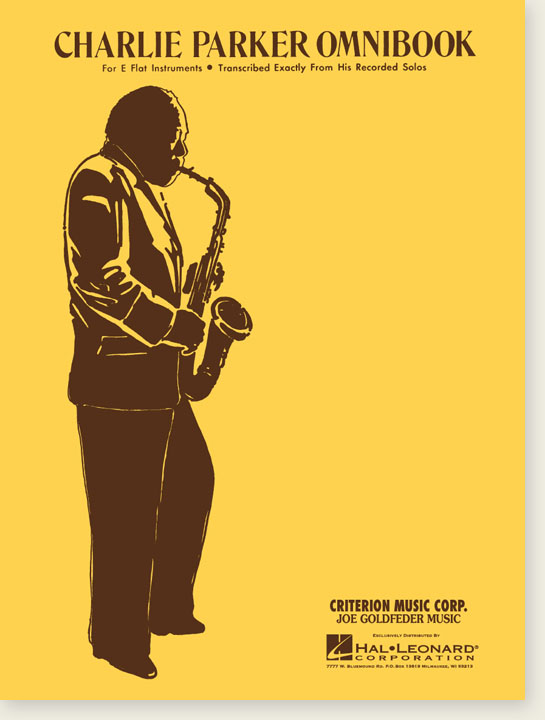 Charlie Parker Omnibook For E Flat Instruments