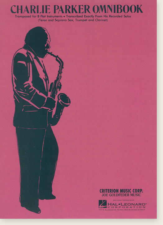 Charlie Parker Omnibook For B Flat Instruments