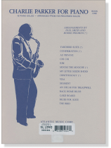 Charlie Parker for Piano Book One Charlie Parker for Piano Book One