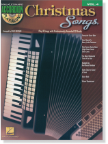 Christmas Songs Hal Leonard Accordion Play-Along Volume 4