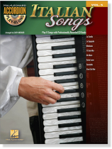 Italian Songs Hal Leonard Accordion Play-Along Volume 5
