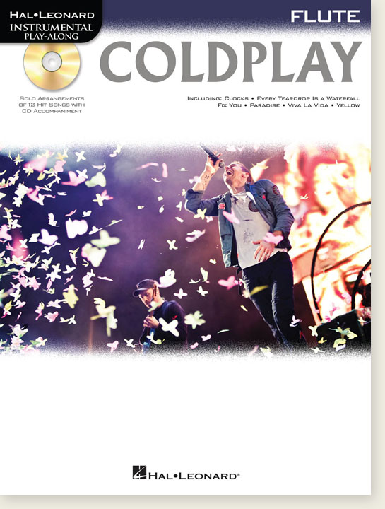 Coldplay‧Flute Hal Leonard Instrumental Play-Along