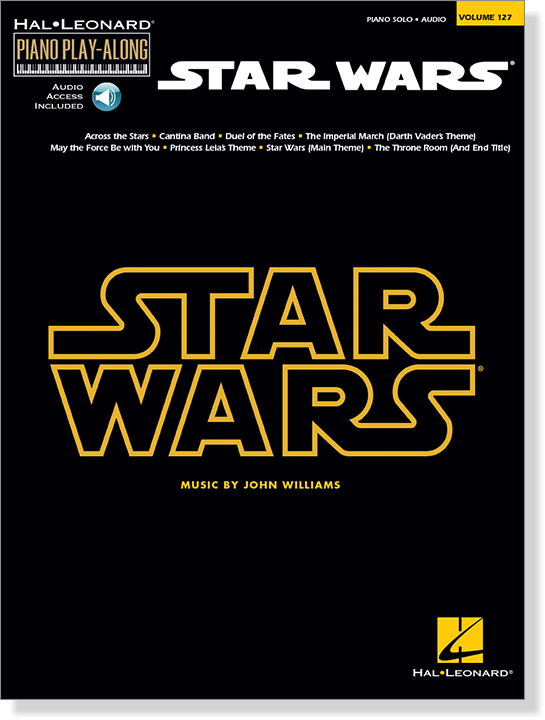 Star Wars Hal Leonard Piano Play-Along Volume 127