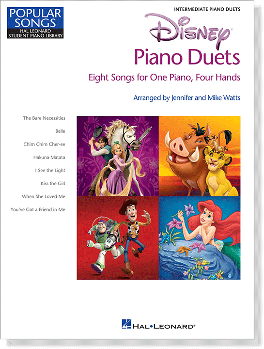 Disney Piano Duets Hal Leonard Student Piano Library