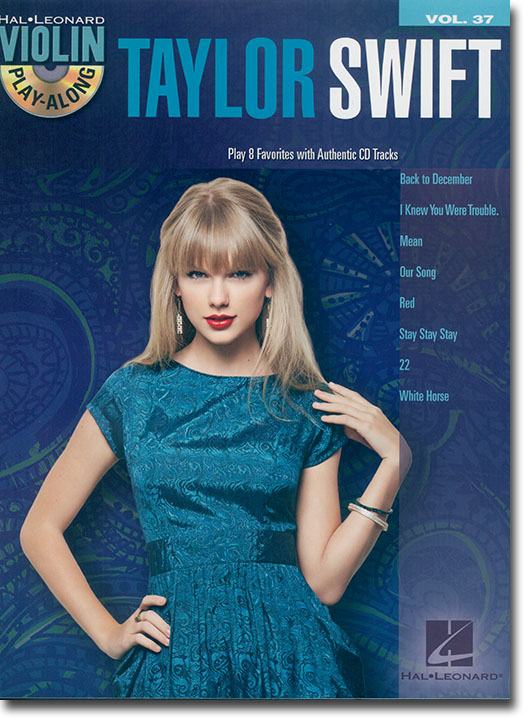 Taylor Swift Hal Leonard Violin Play-Along Volume 37