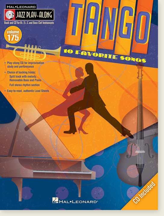 Tango Hal Leonard Jazz Play-Along Vol. 175