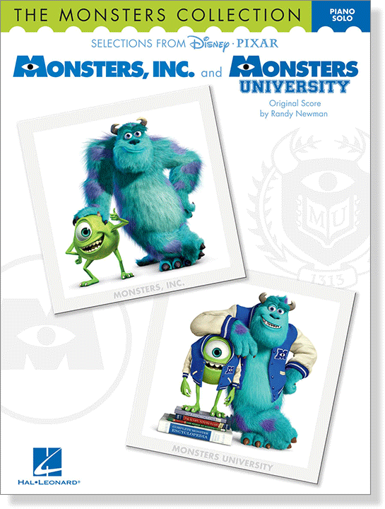 The Monsters Collection Selections from Disney Pixar's Monsters, Inc. and Monsters University for Piano Solo