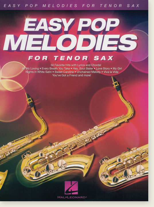 Easy Pop Melodies for Tenor Sax