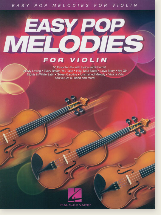 Easy Pop Melodies for Violin