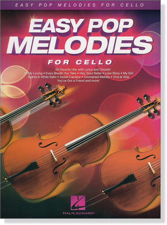 Easy Pop Melodies for Cello