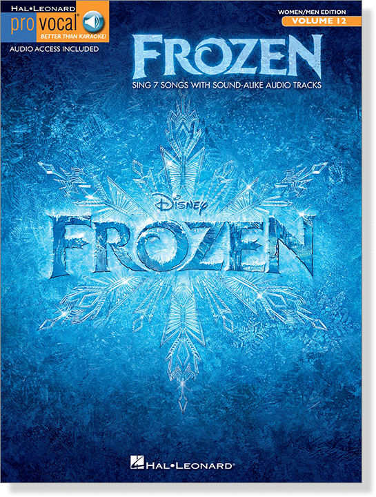 【Frozen】Women/Men Edition , Hal Leonarf Pro Vocal Volume 12