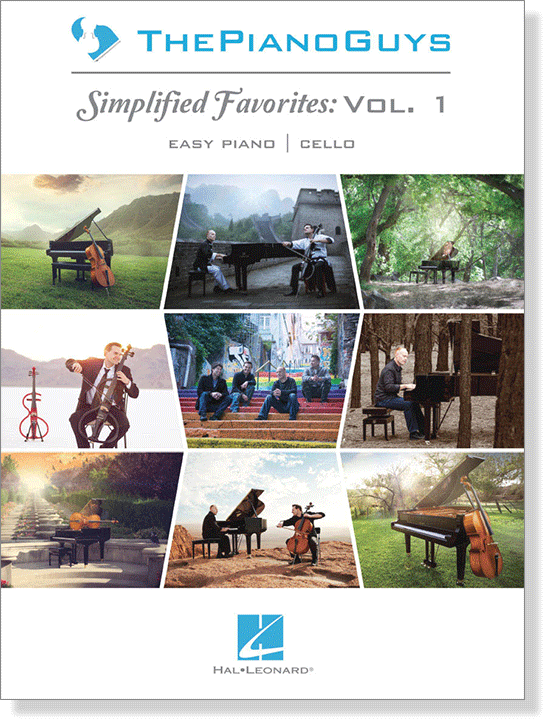 The Piano Guys –  Simplified Feavorites: Vol. 1 Easy Piano／Cello