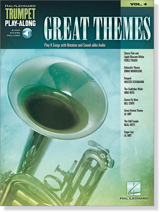 Great Themes Hal Leonard Trumpet Play-Along Volume 4