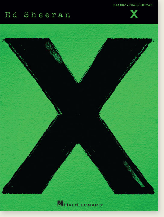 Ed Sheeran 【X】 Piano／Vocal／Guitar