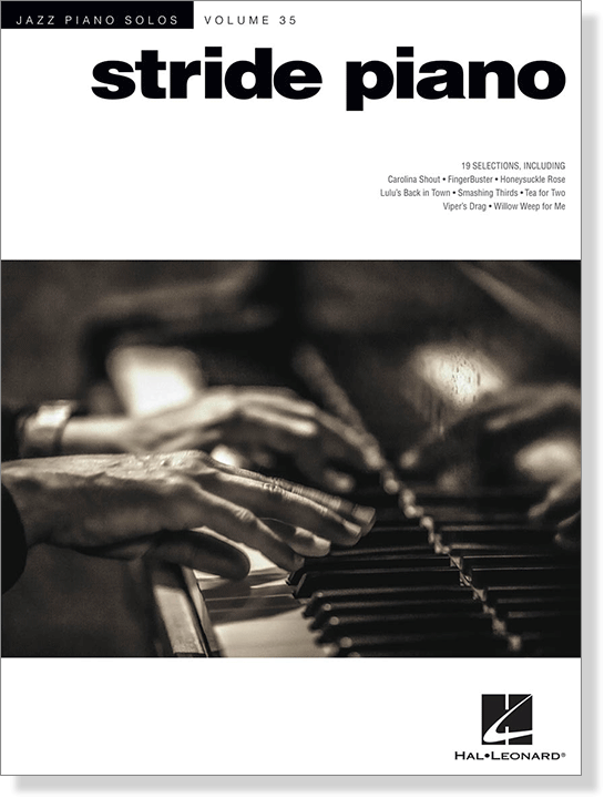 Stride Piano Jazz Piano Solos Volume 35