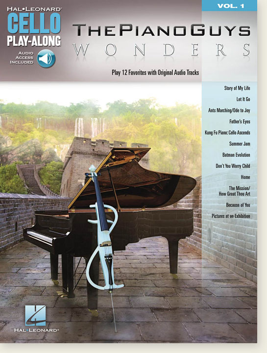 The Piano Guys - Wonders Hal Leonard Cello Play-Along Volume 1