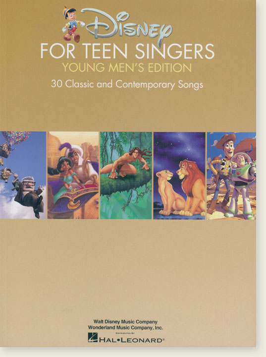Disney for Teen Singers Young Men's Edition