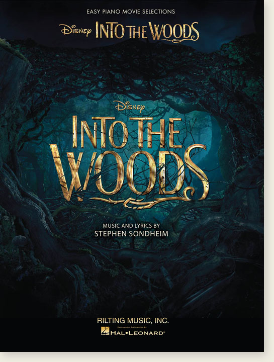 Disney Into the Woods Easy Piano Movie Selections