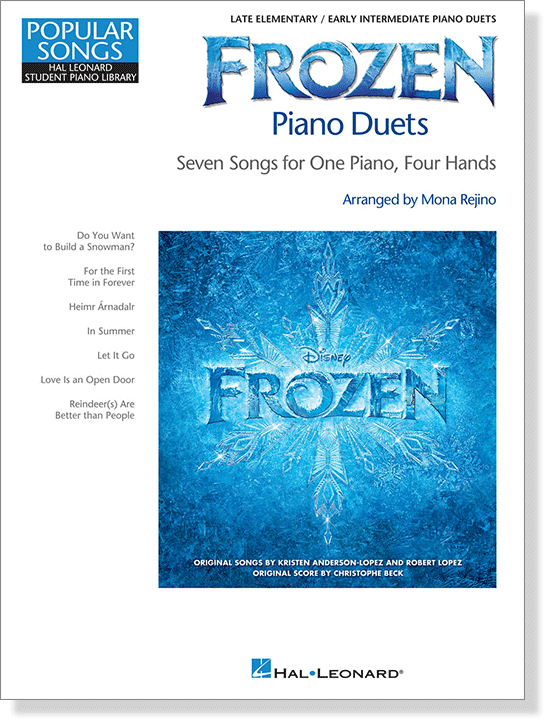 Frozen Piano Duets Hal Leonard Student Piano Library