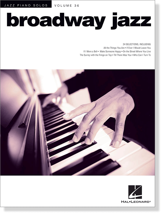 Broadway Jazz Jazz Piano Solos Volume 36