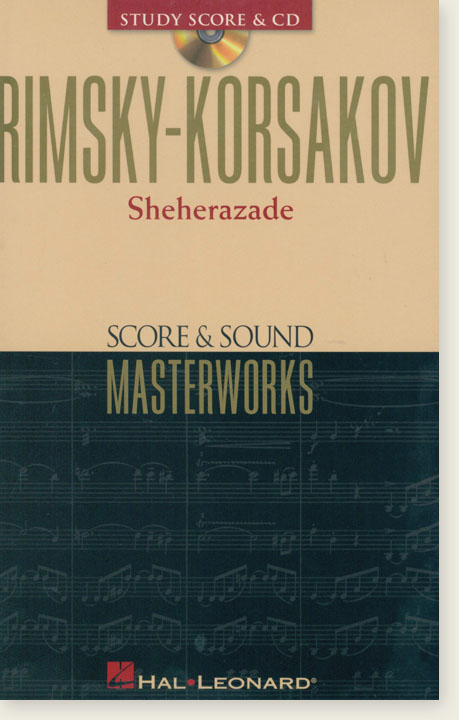 Rimsky-Korsakov Scheherazade Op. 35 Study Score & CD