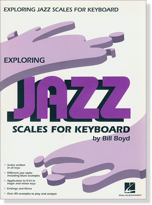 Exploring Jazz Scales for Keyboard by Bill Boyd