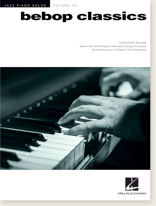 Bebop Classics Jazz Piano Solos Volume 52