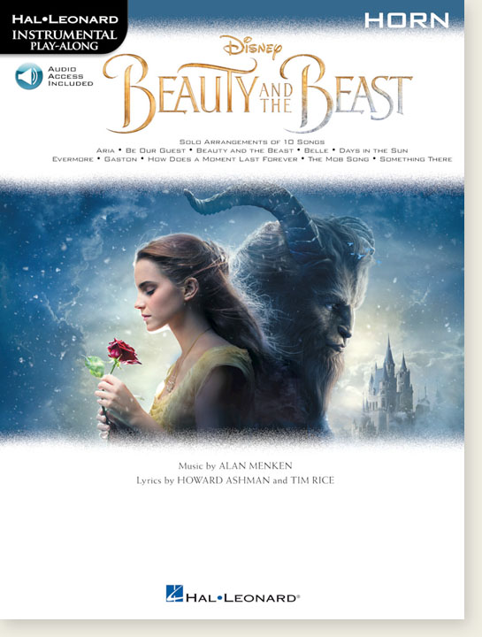 Beauty and the Beast Horn Hal Leonard Instrumental Play-Along
