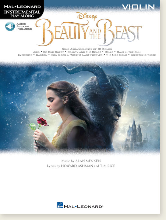 Beauty and the Beast Violin Hal Leonard Instrumental Play-Along