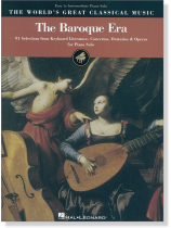 The Baroque Era Easy to Intermediate Piano Solo The Baroque Era Easy to Intermediate Piano Solo
