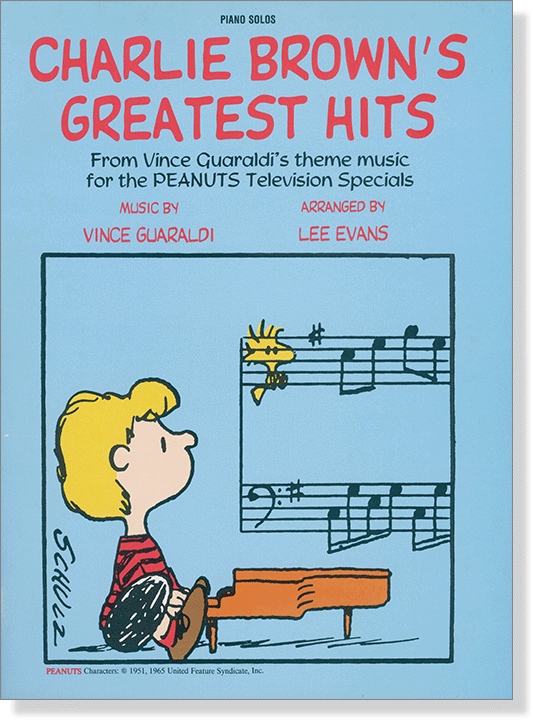 Charlie Brown's Greatest Hits Piano Solos