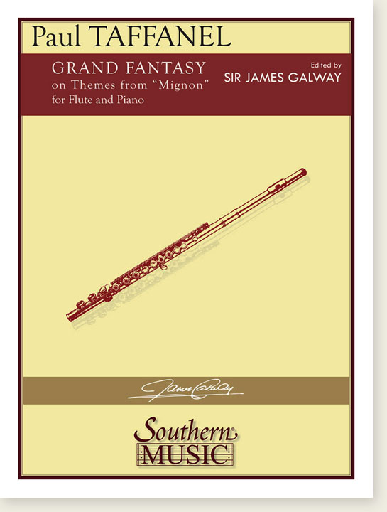 Paul Taffanel Grand Fantasy on Themes from "Mignon" for Flute and Piano