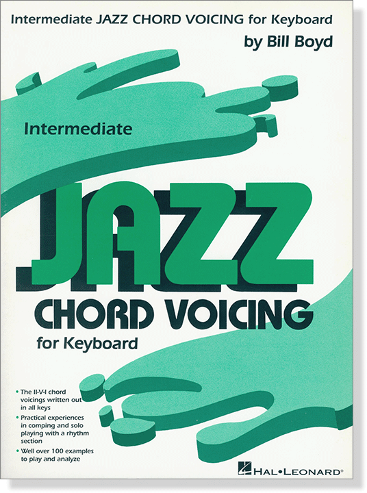 Intermediate Jazz Chord Voicing for Keyboard by Bill Boyd