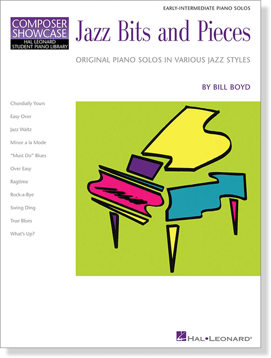 Jazz Bits and Pieces Early-Intermediate Piano Solo by Bill Boyd