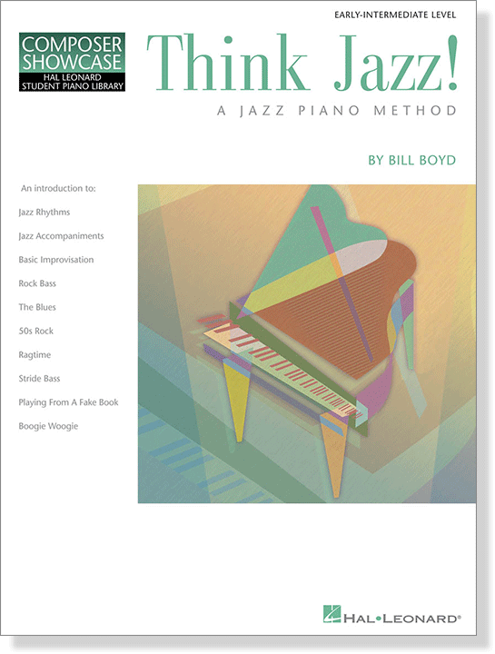 Think Jazz! A Jazz Piano Method Early Intermediate Level