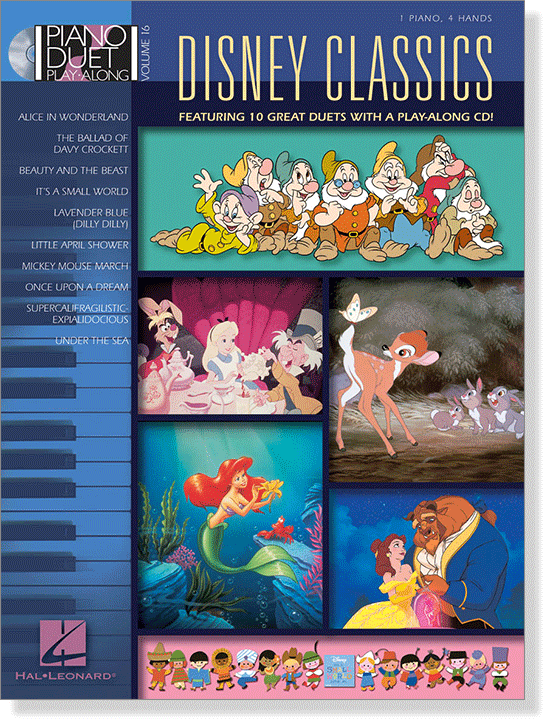 Disney Classics Piano Duet Play-Along Volume 16