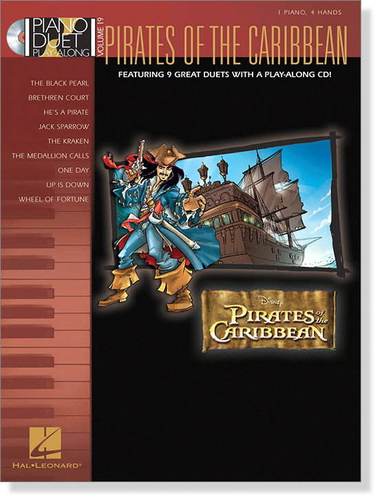 Pirates of the Caribbean Piano Duet Play-Along Volume 19 Pirates of the Caribbean Piano Duet Play-Along Volume 19