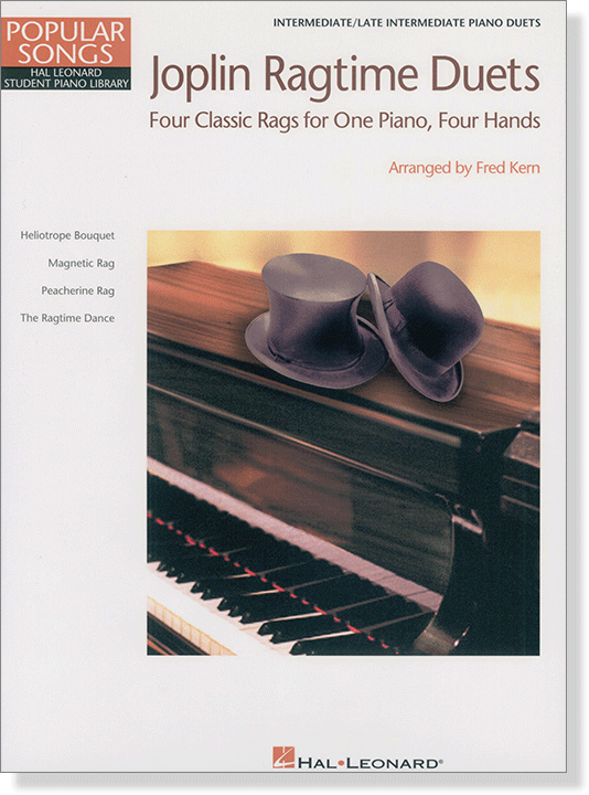 Joplin Ragtime Duets Hal Leonard Student Piano Library