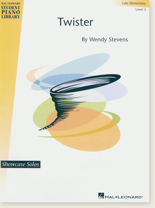 Twister by Wendy Stevens Hal Leonard Student Piano Library Showcase Solo Late Elementary Level 3
