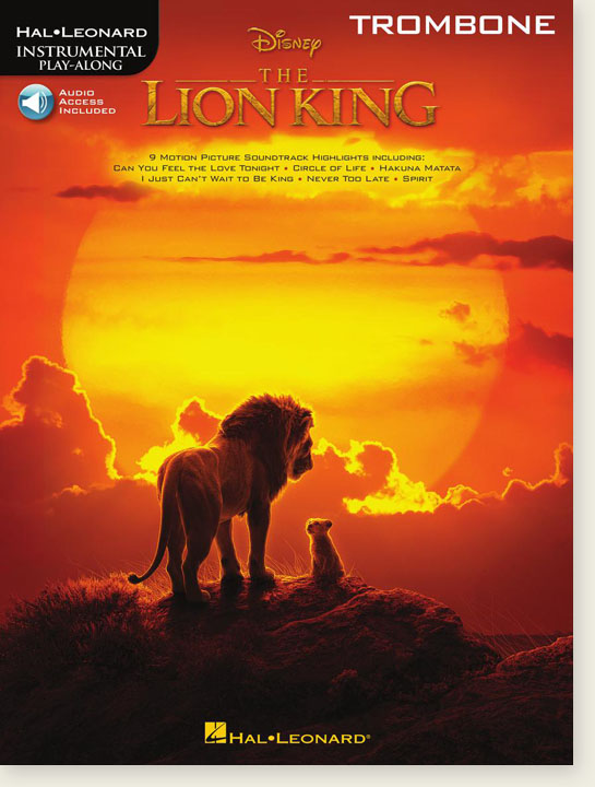 The Lion King Trombone Hal Leonard Instrumental Play-Along