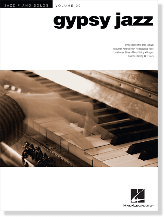 Gypsy Jazz Jazz Piano Solos Volume 20