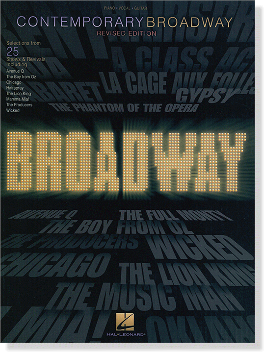 Contemporary Broadway , Revised Edition , Piano‧Vocal‧Guitar