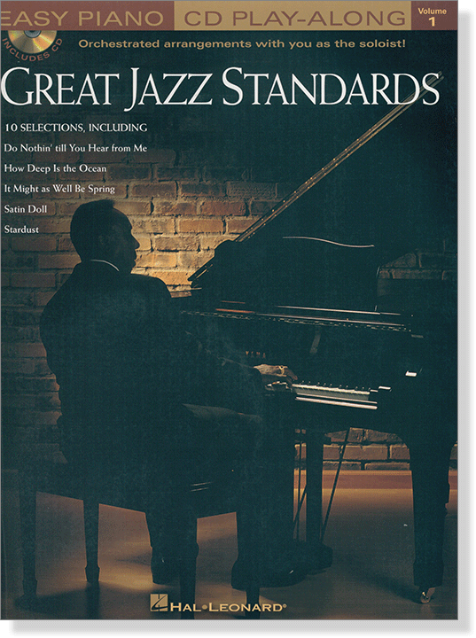 Great Jazz Standards Easy Piano‧CD Play-Along Volume 1