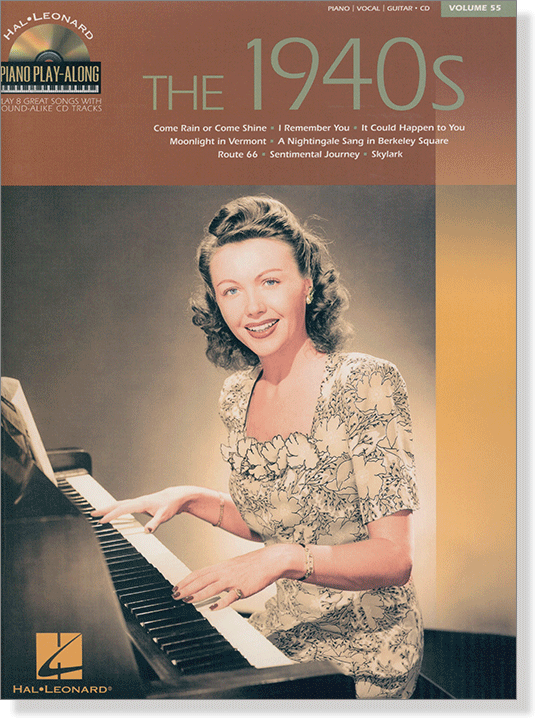 The 1940s - Hal Leonard Piano Play-Along , Volume 55